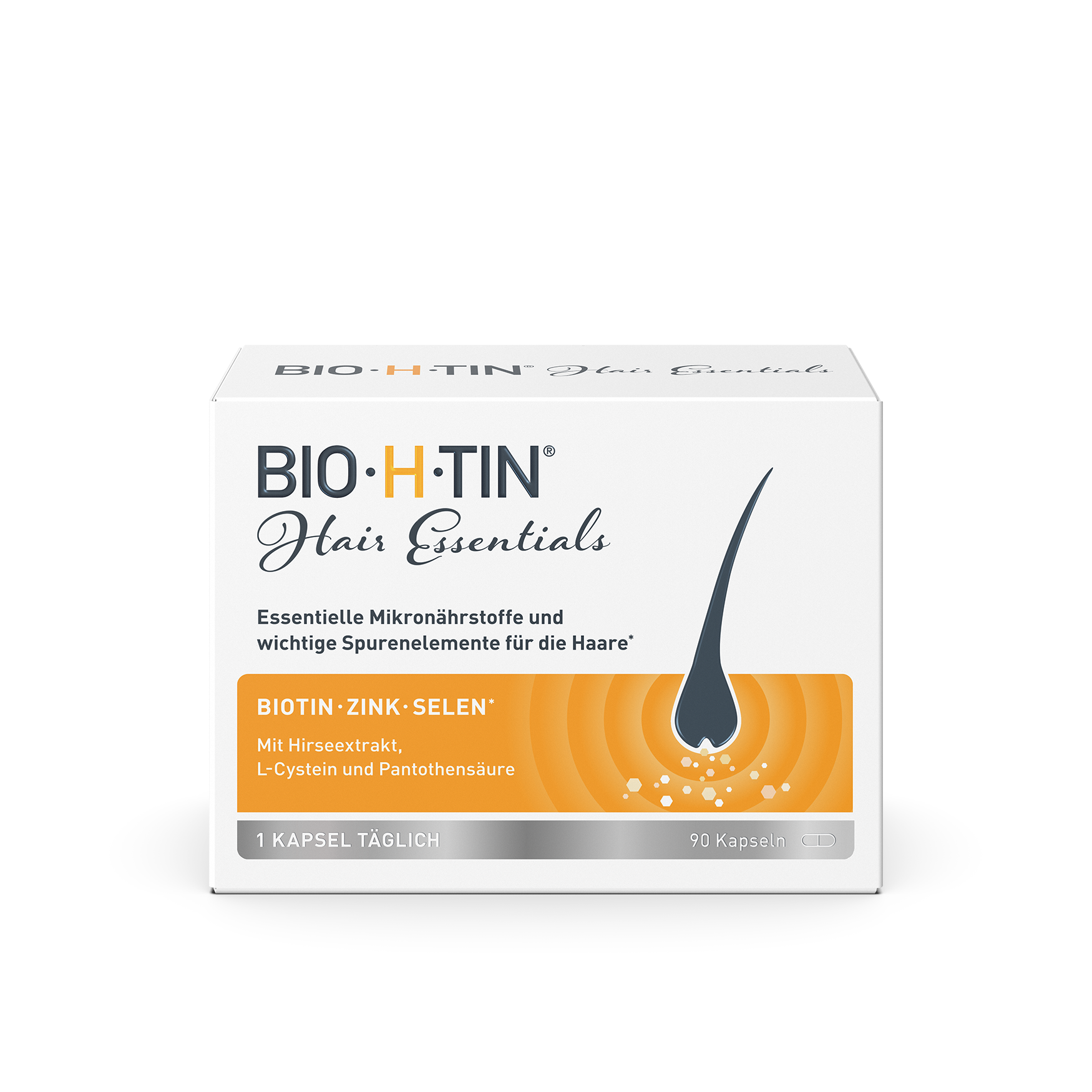 BIO-H-TIN Hair Essentials Mikronährstoff-Kapseln, 90 St.